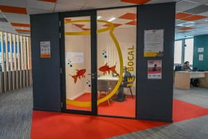 Salle d'appel moderne Le Mans Innovation