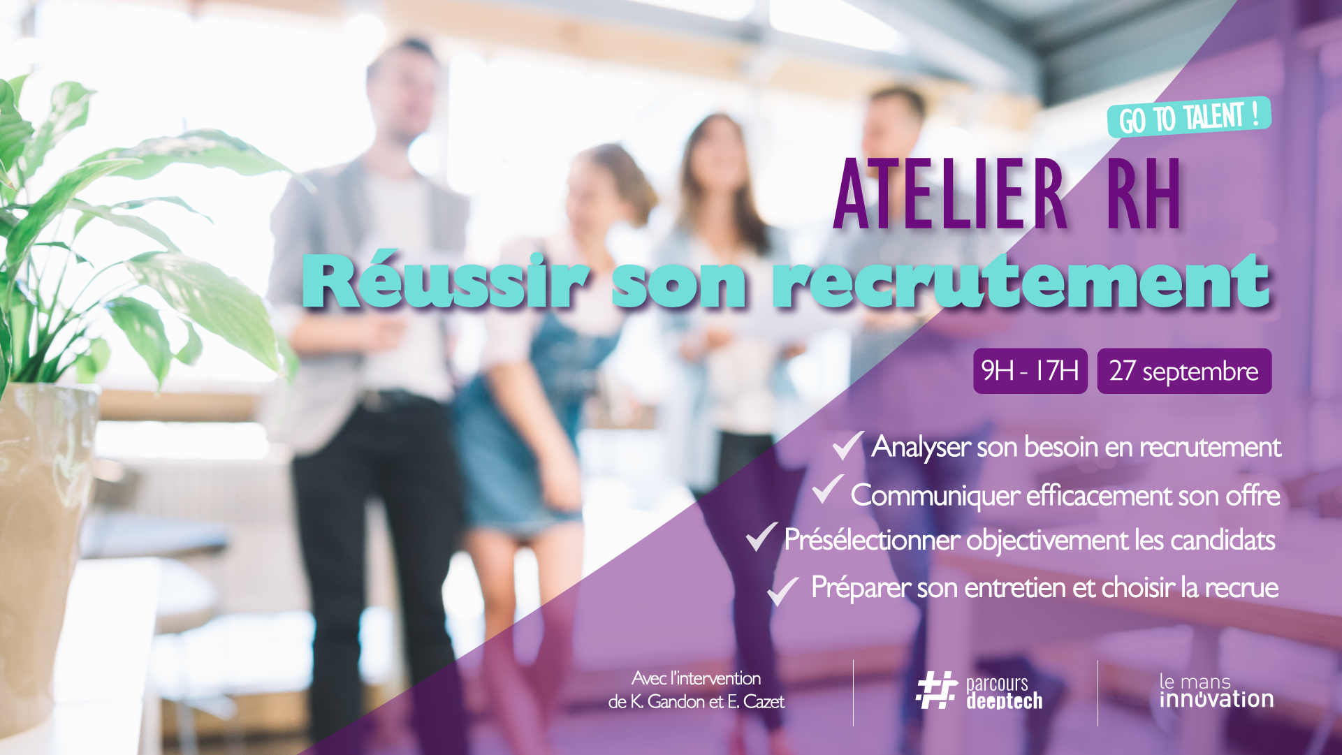 Atelier Go to talent Atelier Go to talent